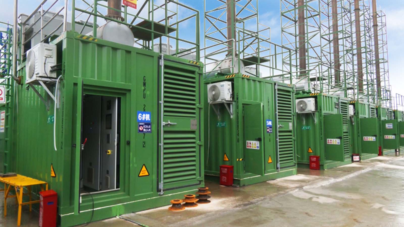 La décharge de Bili Dam (CHN)