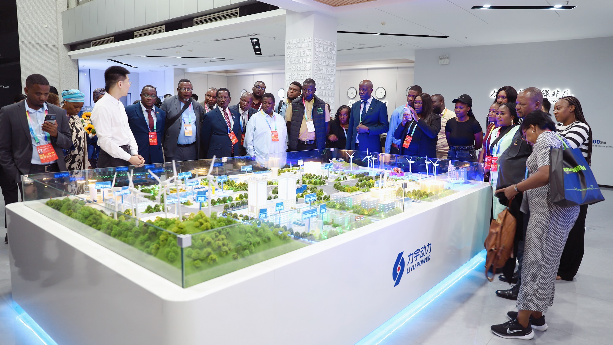 6. Délégation namibienne Affichage du modèle de projet
