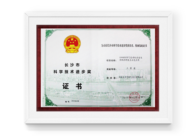 Prix ​​de progression des sciences et technologiques Changsha